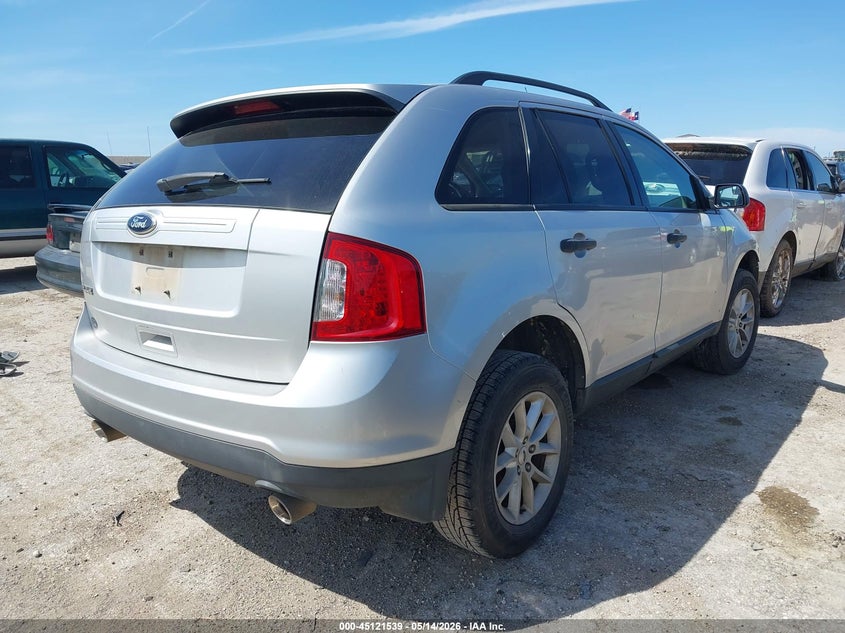 Vin: 2fmdk3gc3eba50082, lot: 45619155, ford edge se 20144