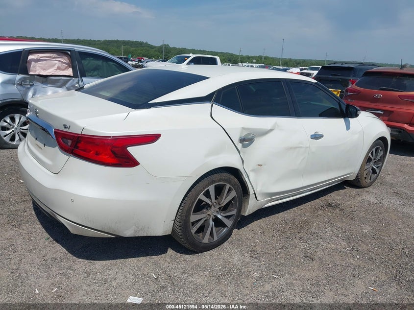 Vin: 1n4aa6ap8hc426910, lot: 45619210, nissan maxima 3.5 sv 20174