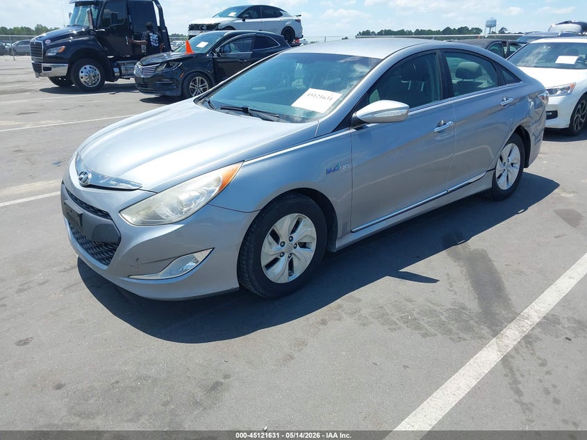2014 Hyundai Sonata Hybrid KMHEC4A48EA117991 photo 1