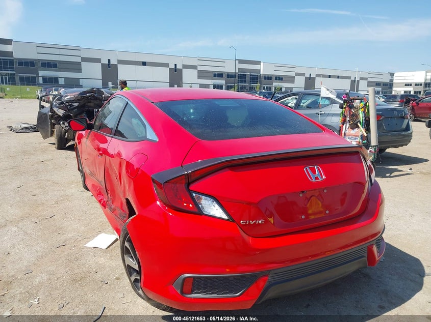 VIN 2HGFC4B59JH305447 2018 HONDA CIVIC LX