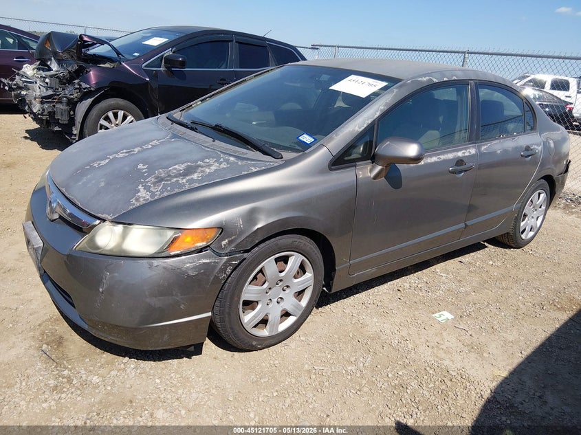 2007 Honda Civic Lx 2HGFA16577H506268 photo 1
