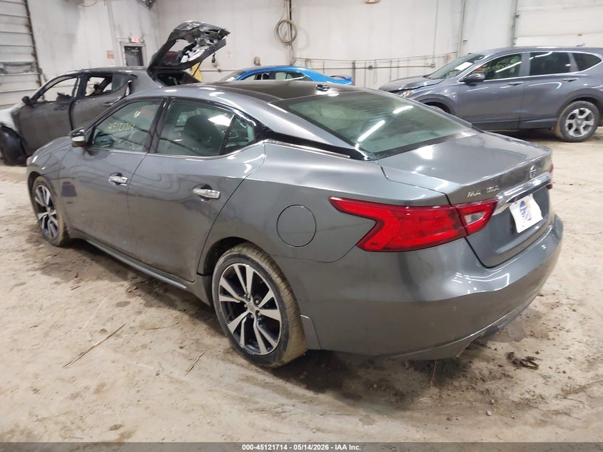 Vin: 1n4aa6ap9hc374929, lot: 45619330, nissan maxima 3.5 sl 20173