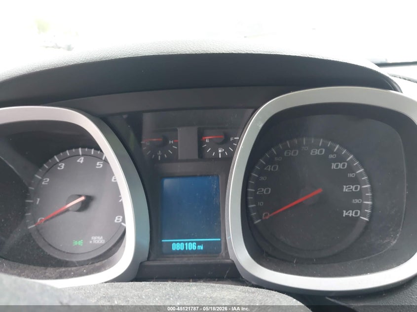 2014 CHEVROLET EQUINOX SPORT UTILITY VEHICLE 2.4L I-4 DI, DOHC, VVT, 182HP