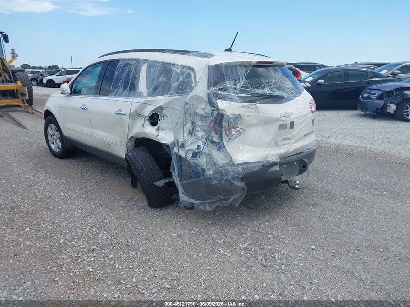 Vin: 1gnkrged8bj279849, lot: 45619406, chevrolet traverse 1lt 20113
