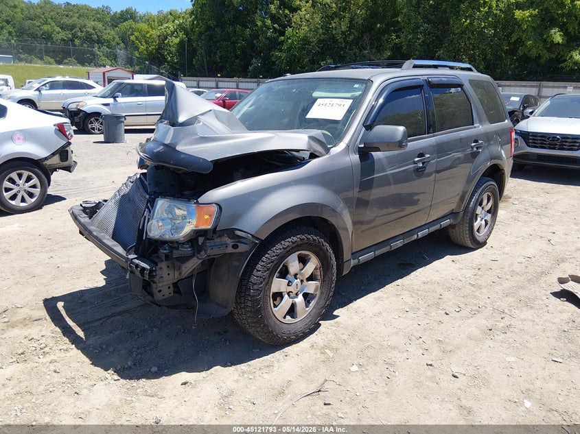 Vin: 1fmcu0eg2cka98105, lot: 45619409, ford escape limited 20122
