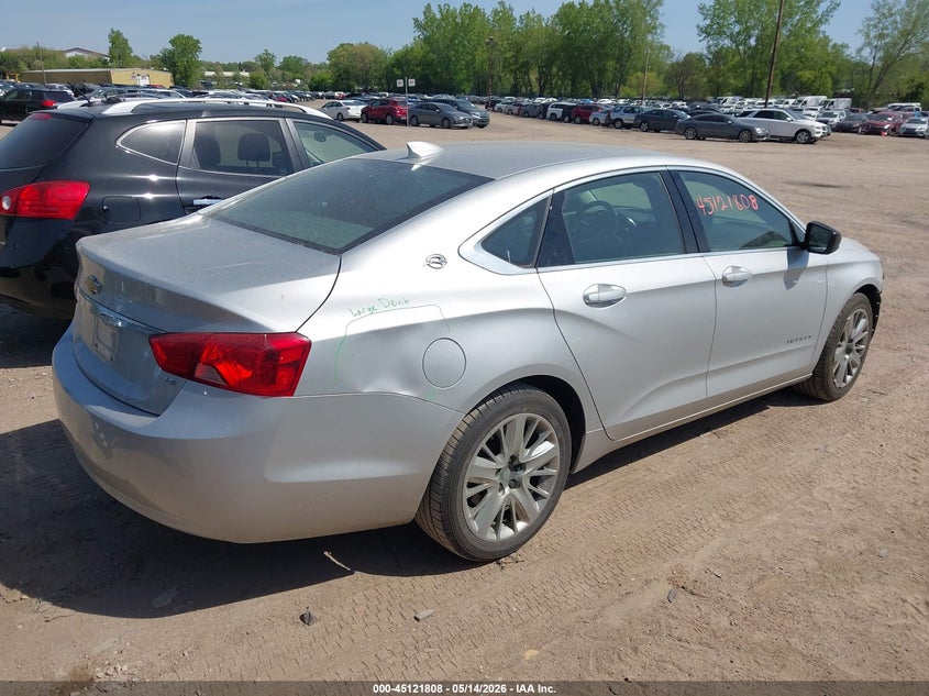 Vin: 2g11x5sa4g9184872, lot: 45619424, chevrolet impala 1fl 20164