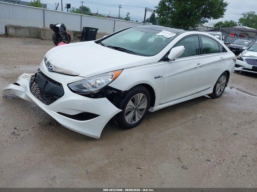 2015 Hyundai Sonata Hybrid Limited KMHEC4A47FA121967 photo 1