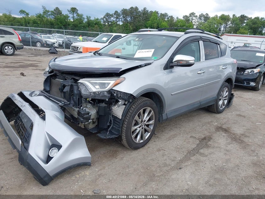 2017 Toyota Rav4 Limited 2T3DFREV0HW595643 photo 1
