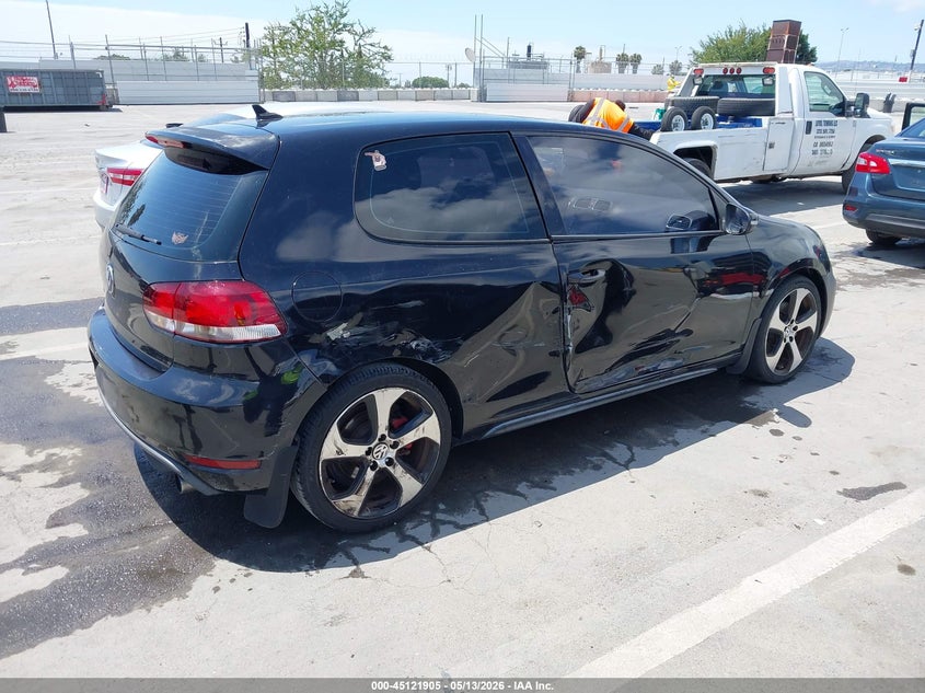 Vin: wvwfd7aj2aw419335, lot: 45619520, volkswagen gti 2-door 20104