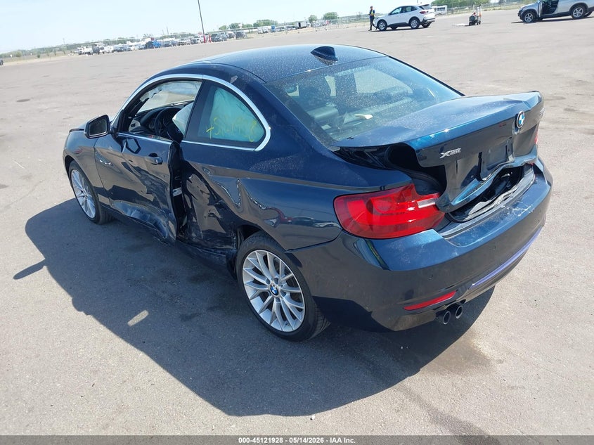 Vin: wba1g9c53gv726683, lot: 45619544, bmw 228i xdrive 20163