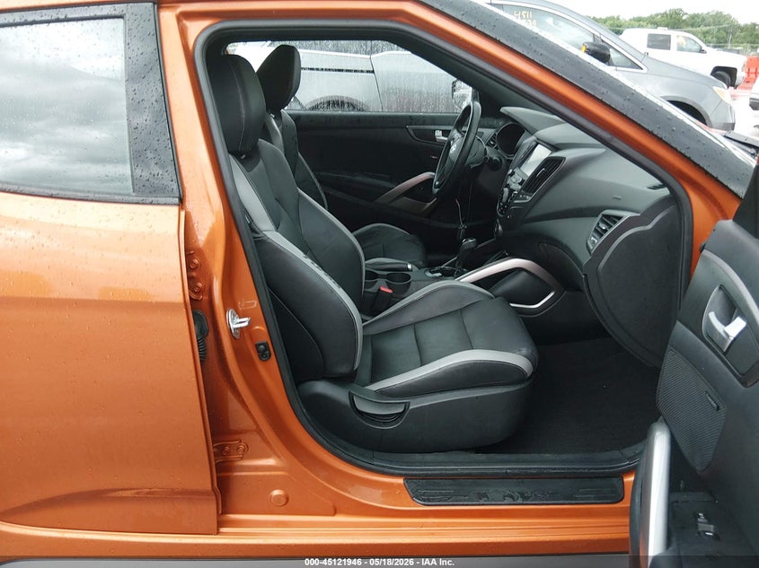 2016 HYUNDAI VELOSTER HATCHBACK 1.6L I-4 DI, DOHC, VVT, TURBO, 201HP