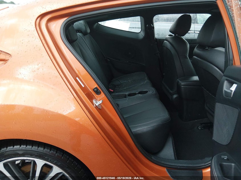 2016 Hyundai Veloster Turbo VIN: KMHTC6AE4GU301225 Lot: 45121946