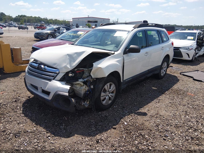 Vin: 4s4brcacxd3252881, lot: 45619583, subaru outback 2.5i 20132