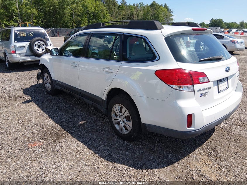 Vin: 4s4brcacxd3252881, lot: 45619583, subaru outback 2.5i 20133