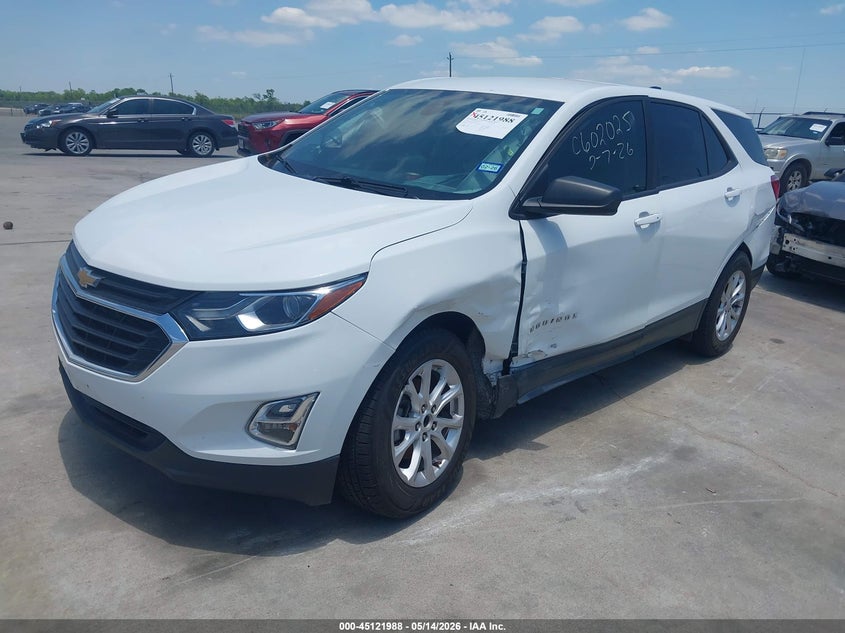 2020 Chevrolet Equinox Fwd Ls 3GNAXHEV6LS723228 photo 1