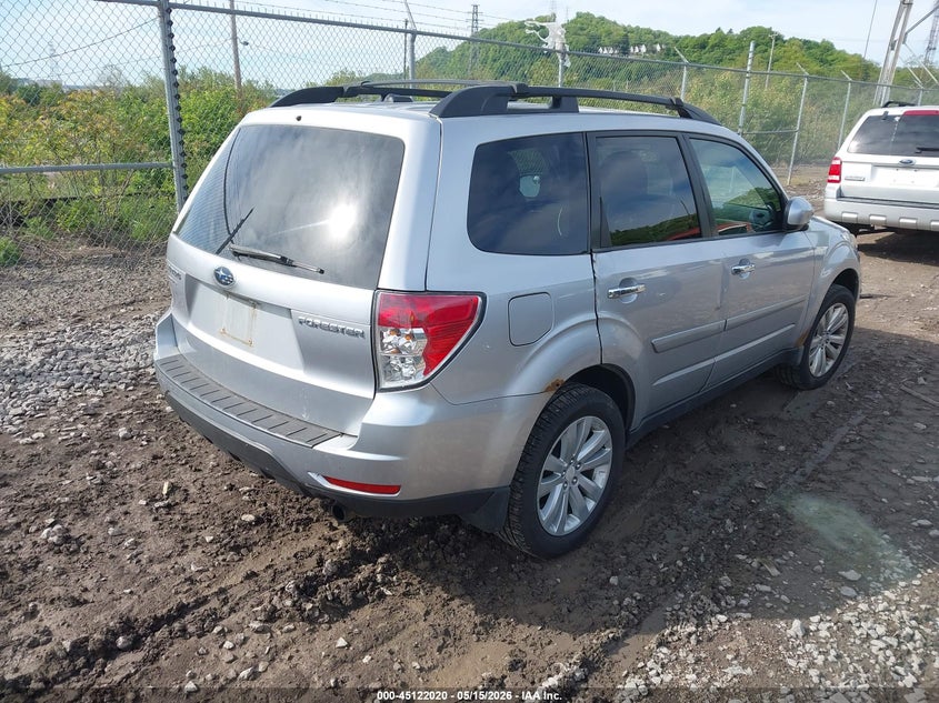 2012 Subaru Forester 2.5 2.5X Premium silver Lot 111045122020 Vin JF2SHBDC8CH406357