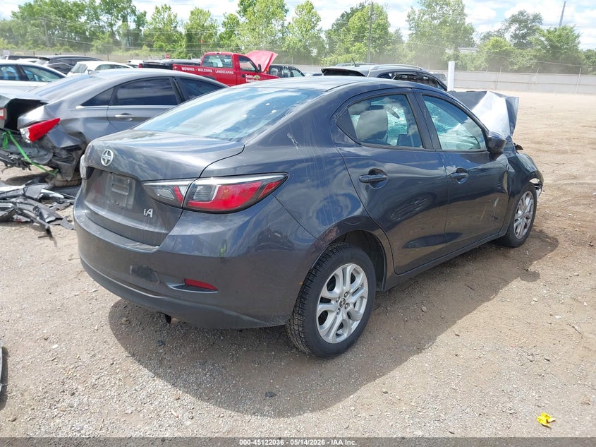 Vin: 3mydlbzv2gy134528, lot: 45619652, scion ia 20164
