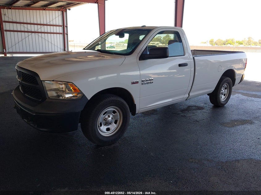 Vin: 3c6jr7dt9gg306263, lot: 45619668, ram 1500 tradesman 20162