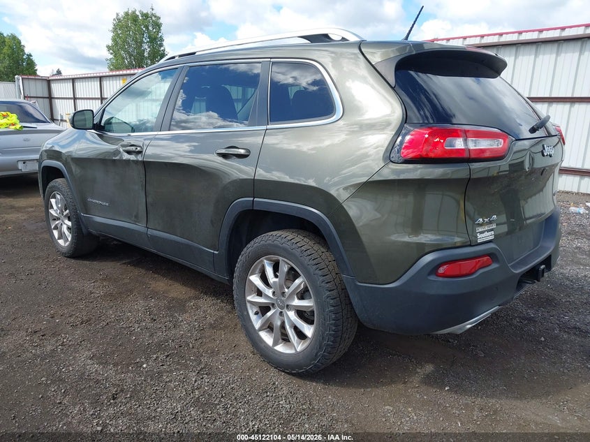 2015 JEEP CHEROKEE auction photo 3