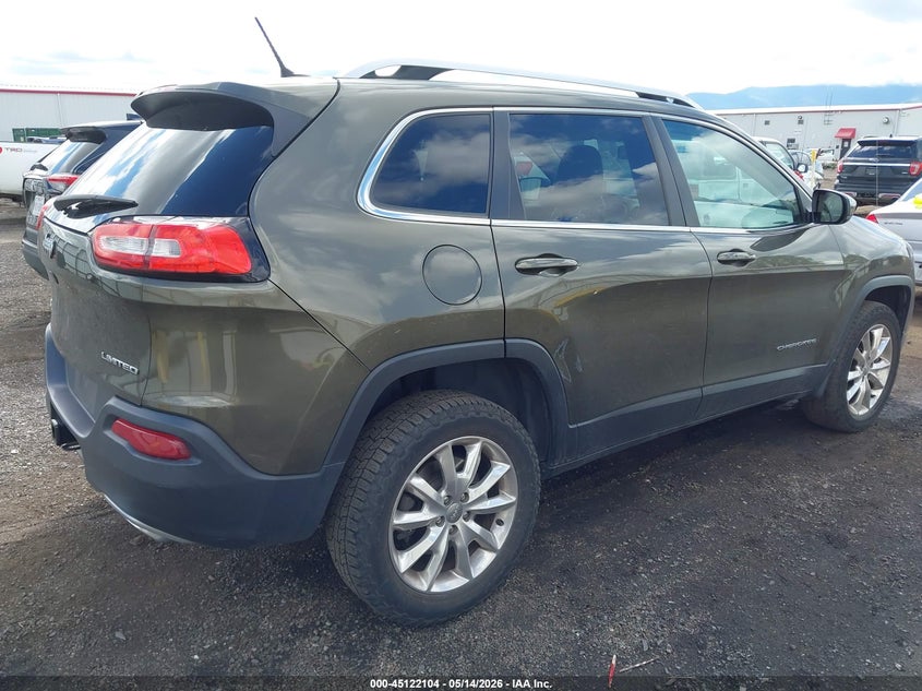 2015 JEEP CHEROKEE auction photo 4
