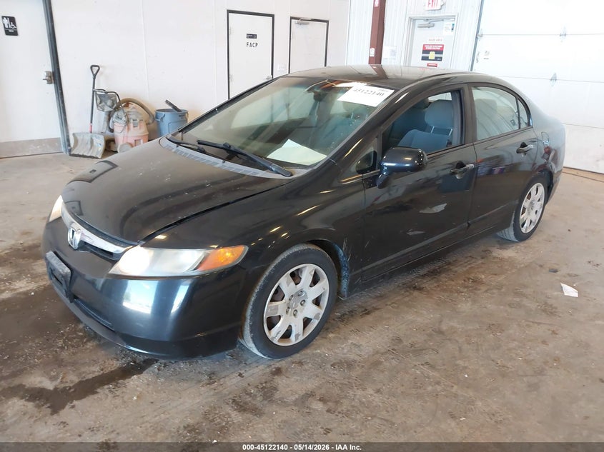2008 Honda Civic Lx 1HGFA16568L106321 photo 1