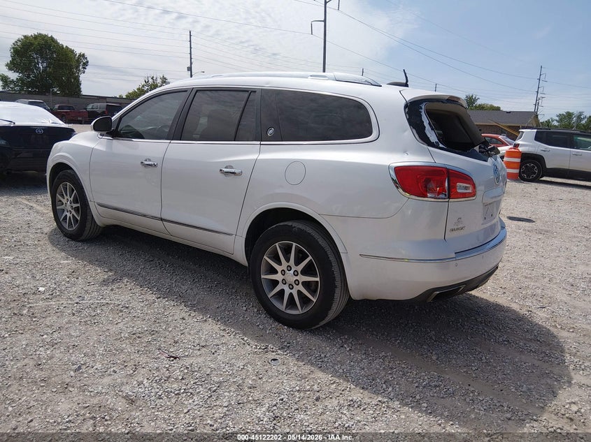 Vin: 5gakrckd5gj111892, lot: 45619819, buick enclave premium 20163