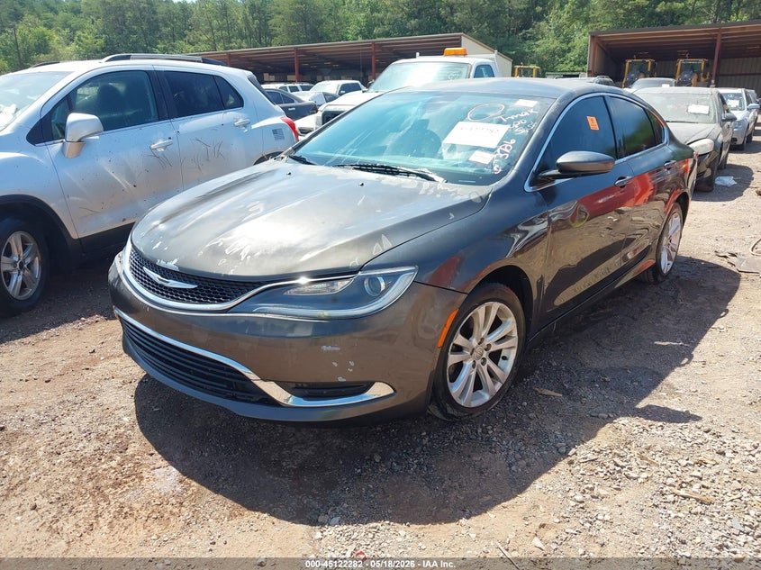 Vin: 1c3cccab5fn603726, lot: 45619898, chrysler 200 limited 20152
