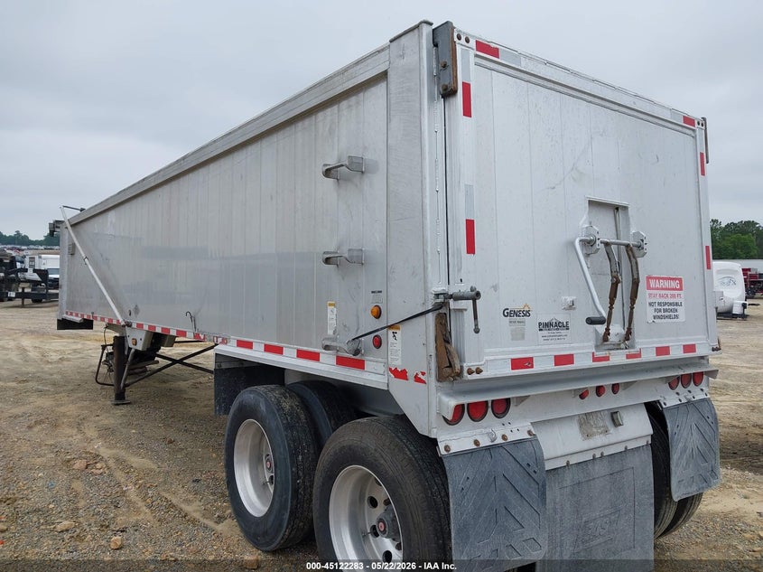 2014 EAST MANUFACTURING GRAIN TRAILER auction photo 3