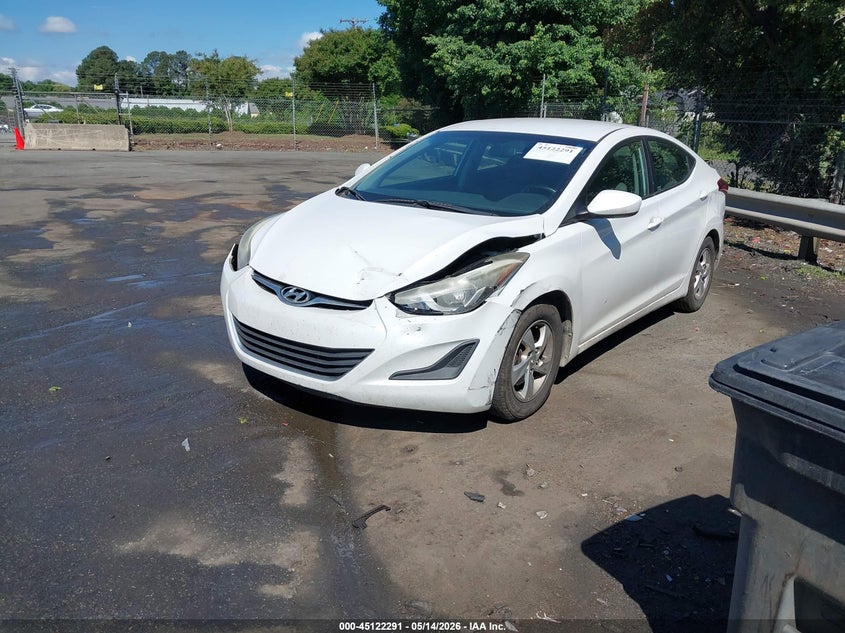 2015 Hyundai Elantra Se 5NPDH4AE8FH570416 photo 1