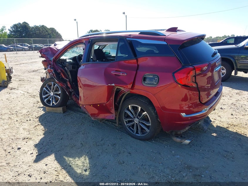 Vin: 3gkalsex2jl277013, lot: 45619929, gmc terrain denali 20183