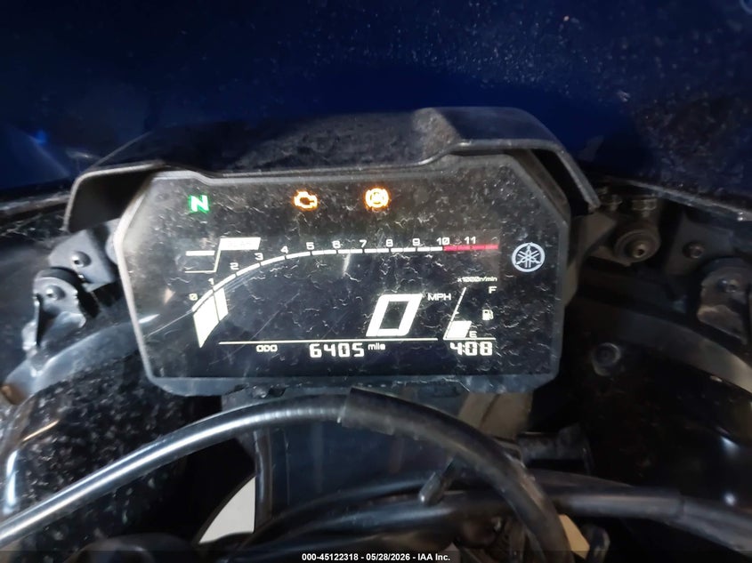 2022 Yamaha Yzfr7 VIN: JYARM38E8NA001147 Lot: 45122318