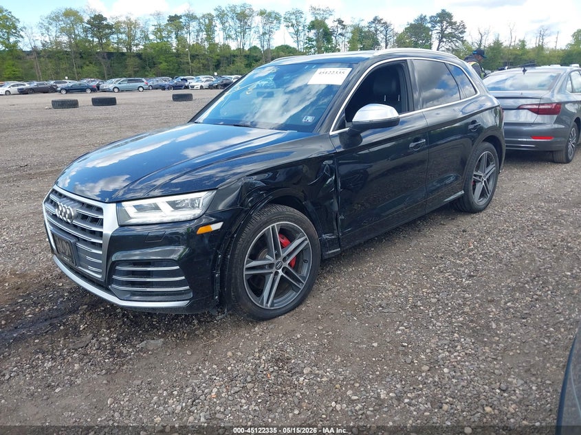 Vin: wa1a4afy0j2037271, lot: 45619951, audi sq5 3.0t premium plus 20182