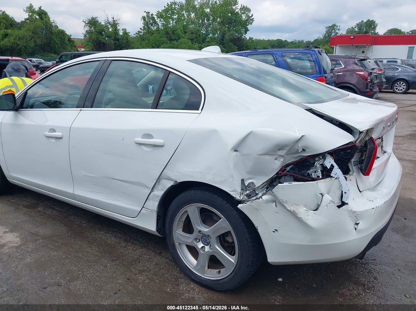 2012 Volvo S60 T5 VIN: YV1622FS9C2080961 Lot: 45122345