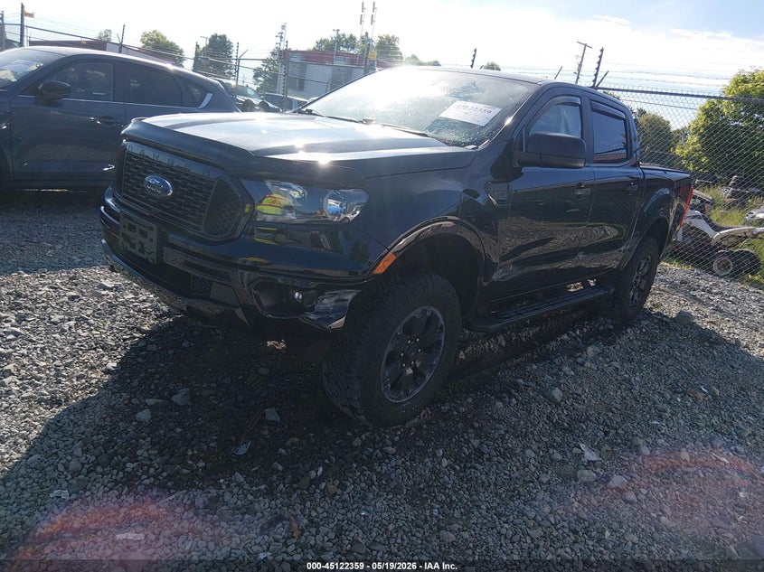 Vin: 1fter4fh2lla57528, lot: 45619975, ford ranger xlt 20202