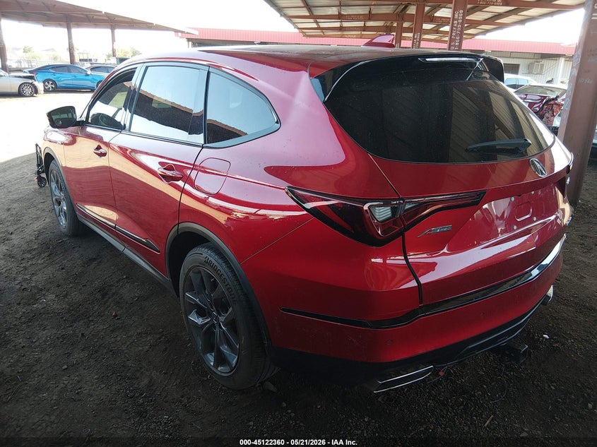 2022 ACURA MDX VIN 5J8YE1H0XNL049549 nuotrauka 3