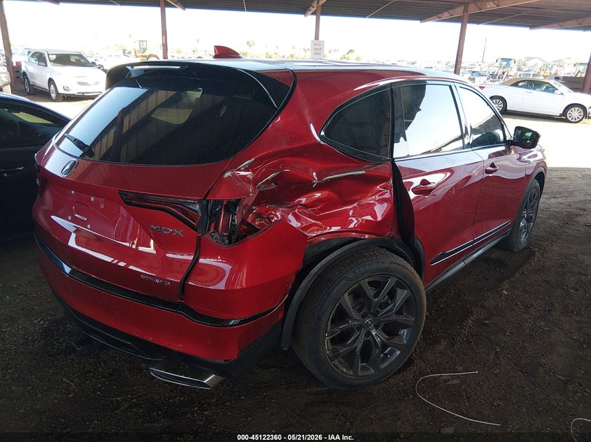 2022 ACURA MDX VIN 5J8YE1H0XNL049549 nuotrauka 4