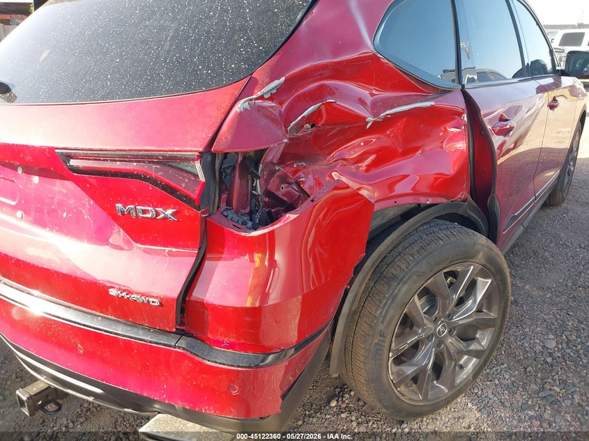 2022 Acura Mdx A-Spec Package VIN: 5J8YE1H0XNL049549 Lot: 45122360