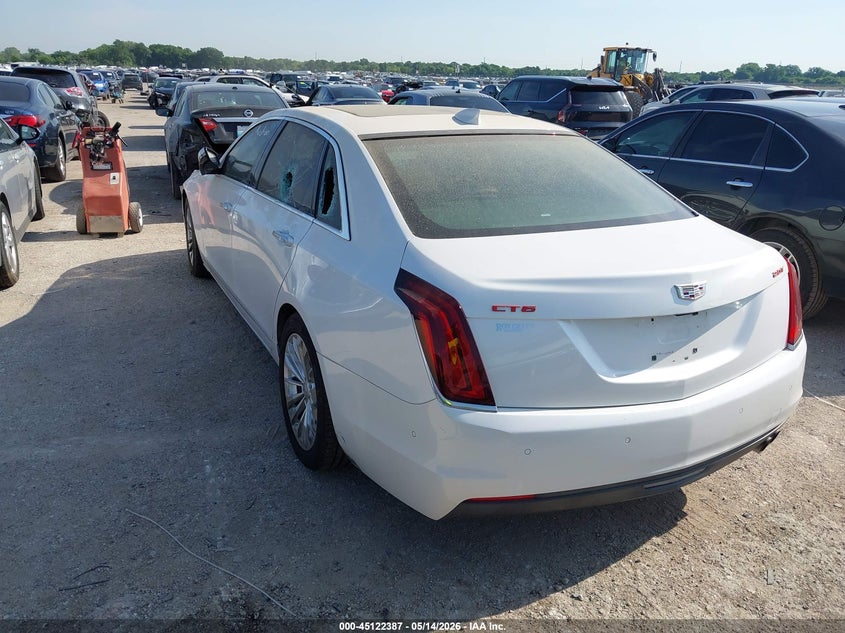 Vin: 1g6kc5rx1hu134021, lot: 45620002, cadillac ct6 luxury 20173