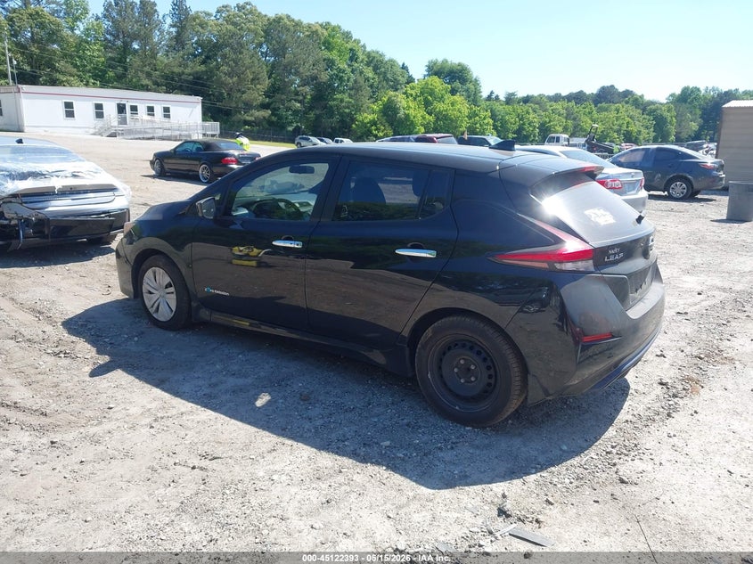 Vin: 1n4az1cp0jc300779, lot: 45620009, nissan leaf s 20183