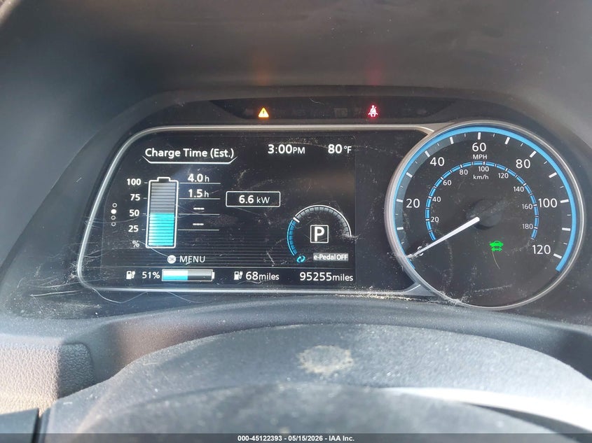 2018 Nissan Leaf S VIN: 1N4AZ1CP0JC300779 Lot: 45122393