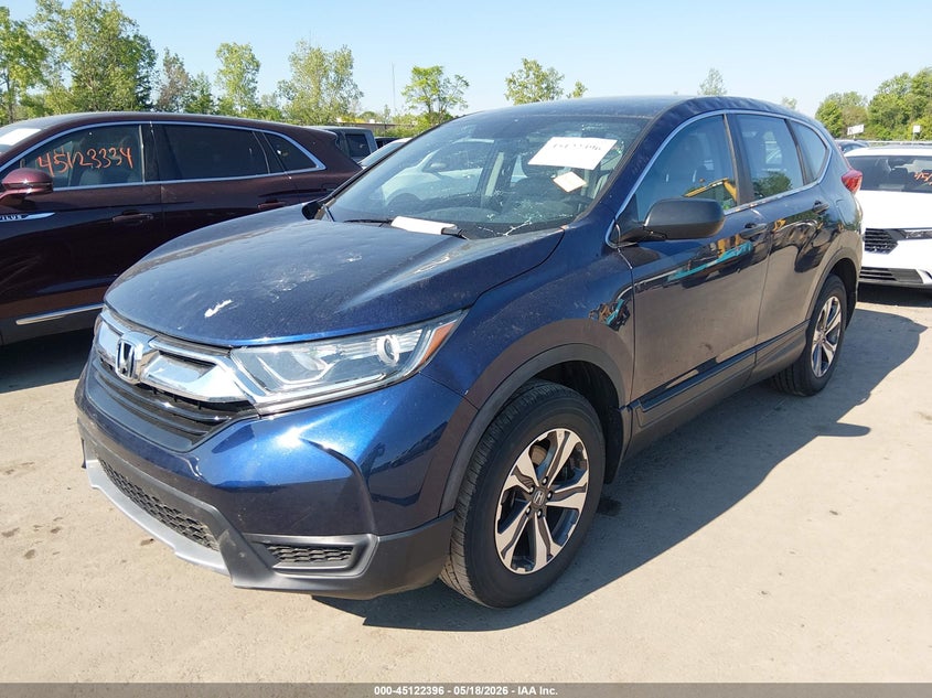 2019 Honda Cr-V Lx 2HKRW6H39KH223196 photo 1