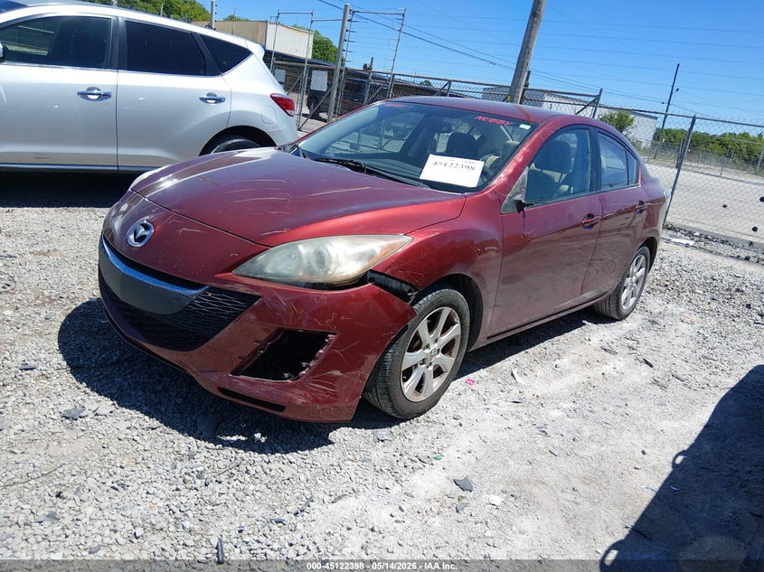 Vin: jm1bl1sf7a1100292, lot: 45620014, mazda mazda3 i touring 20102