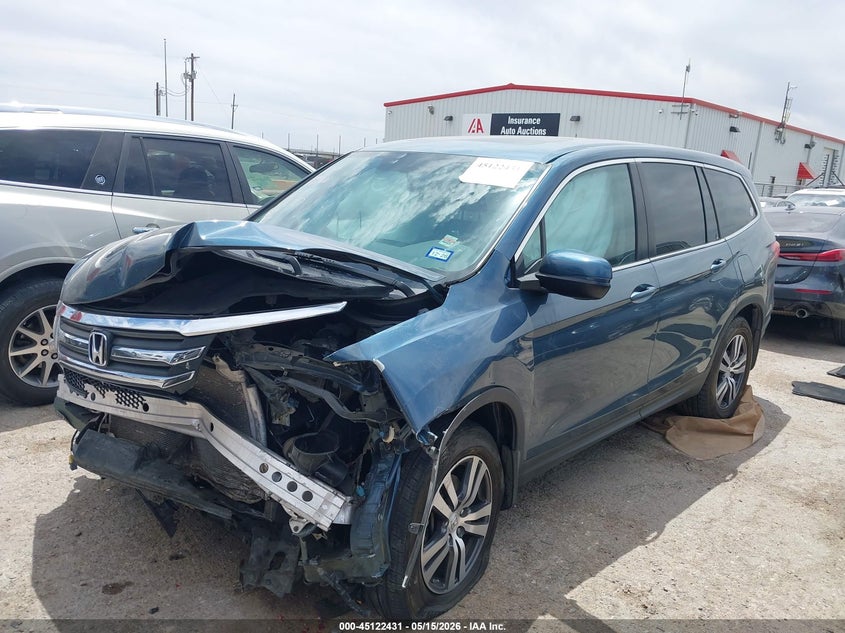 2017 HONDA PILOT auction photo 2