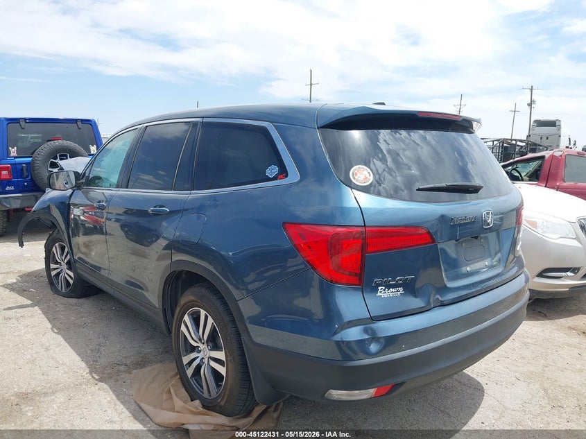 2017 HONDA PILOT auction photo 3