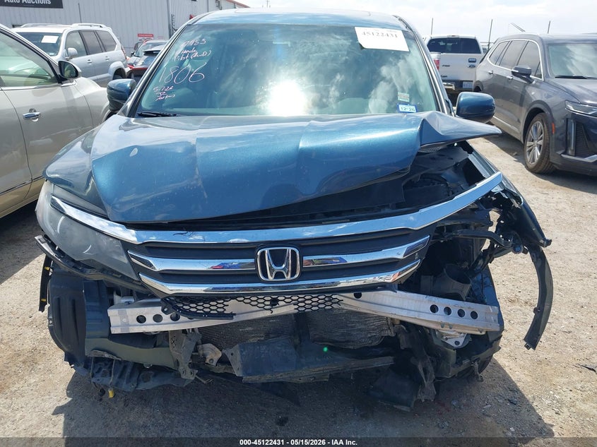 2017 HONDA PILOT auction photo 6