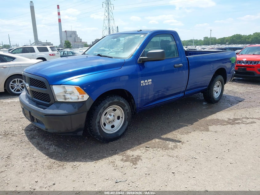 Vin: 3c6jr6dg1hg681014, lot: 45620048, ram 1500 tradesman  4x2 8' box 20172