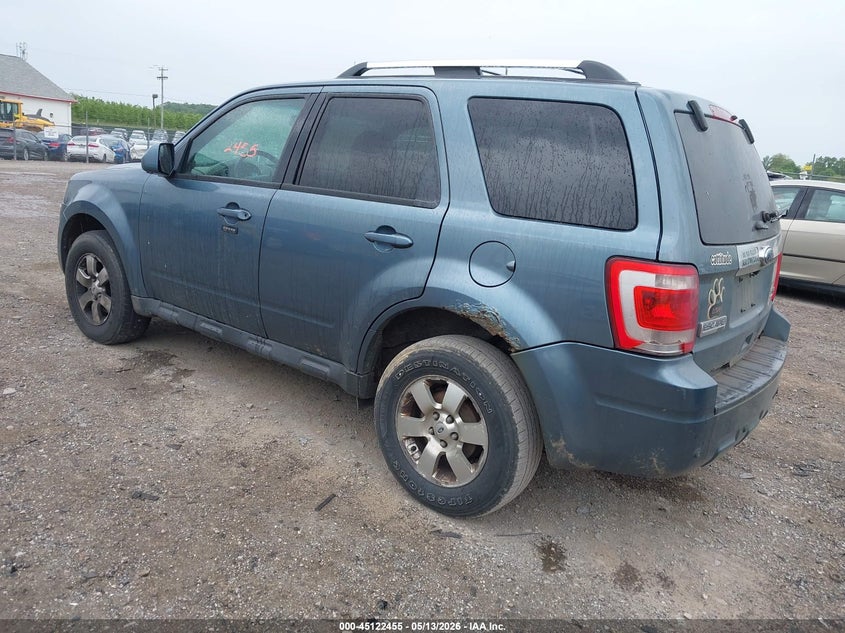 1FMCU9EG7CKC24768 2012 Ford Escape 3.0 Limited Blue