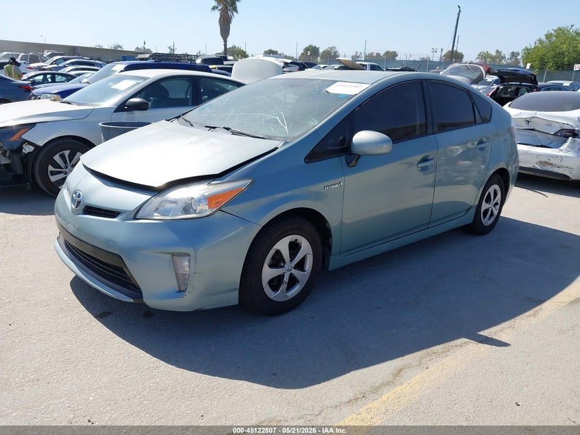 2012 Toyota Prius Two JTDKN3DU6C1527306 photo 1