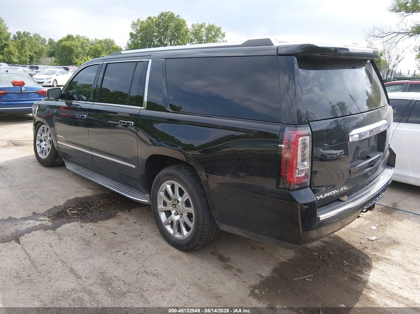 Vin: 1gks2jkj3fr129731, lot: 45620165, gmc yukon xl 1500 denali 20153