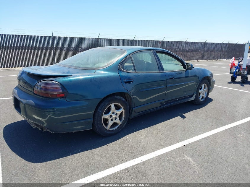 PONTIAC GRAND PRIX 1997 VIN 1G2WP52K5VF310414
